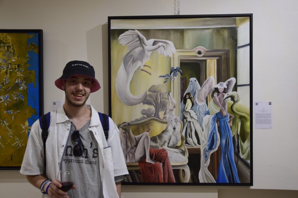 Lorenzo Preziosi artista di piombino biennale chianciano 2026 ex studente licei leon battista alberti